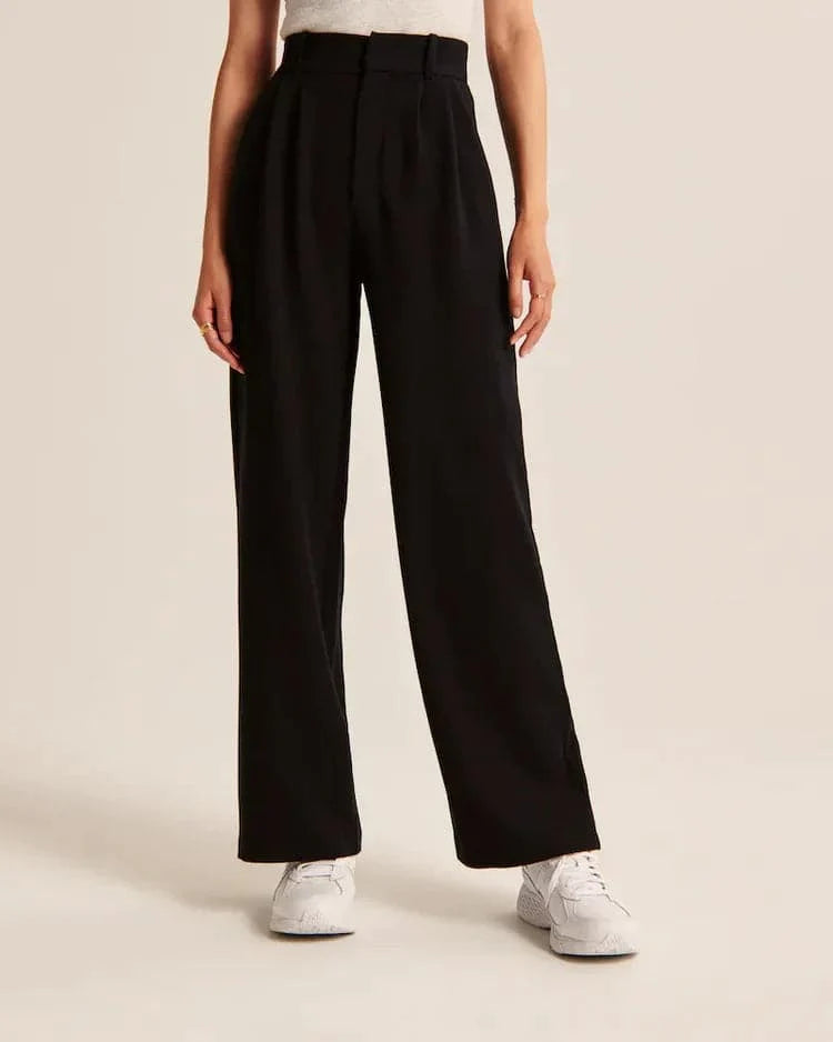 Wide Leg Tailored Pants